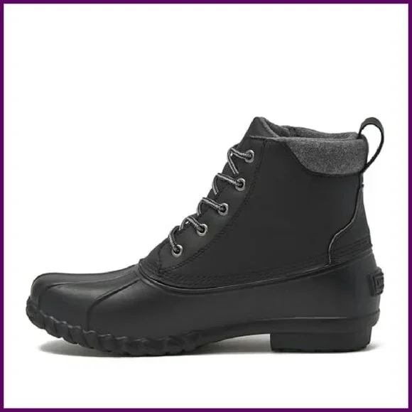 Men's Waterproof Insulated Duck Boots Winter Snow Rain Size 7-15